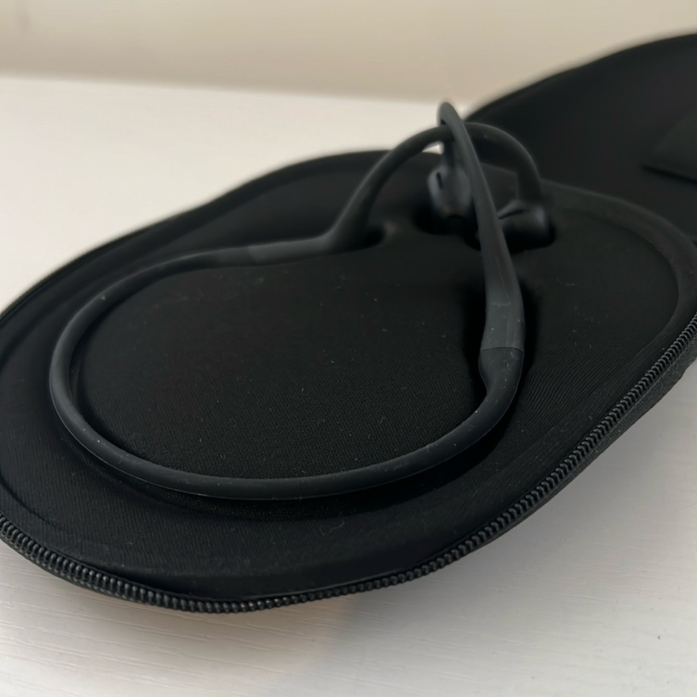 Wireless Over-Ear Neckband Headphones - Black